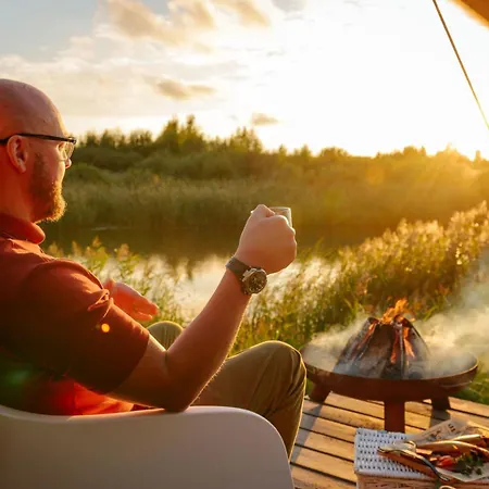 Vakantiehuis Glamping Pop-up - Fishing Village Riverside Center *