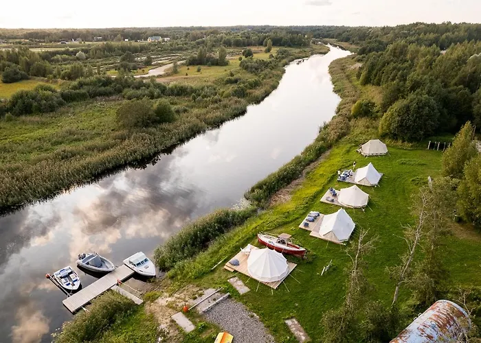 Glamping Pop-up - Fishing Village Riverside Center Vakantiehuis